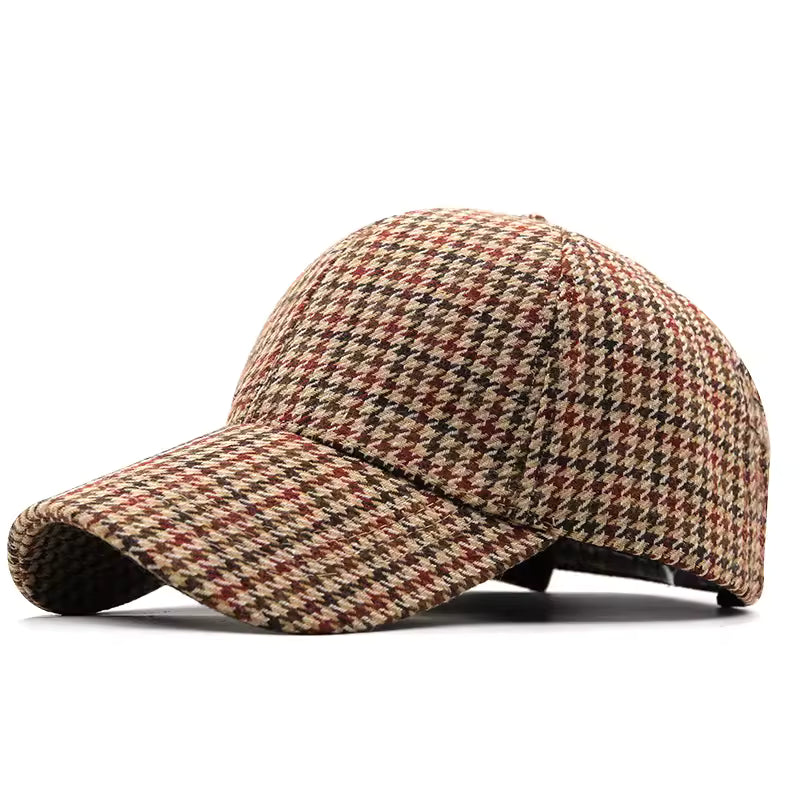 Plaid Baseball Cap